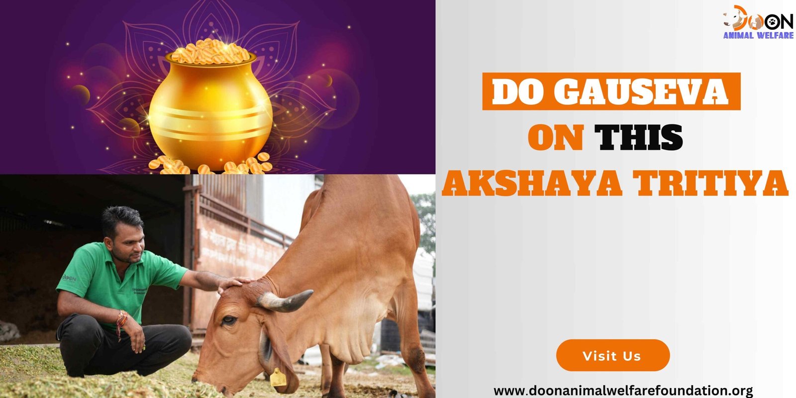 Do Gauseva on Akshaya Tritiya