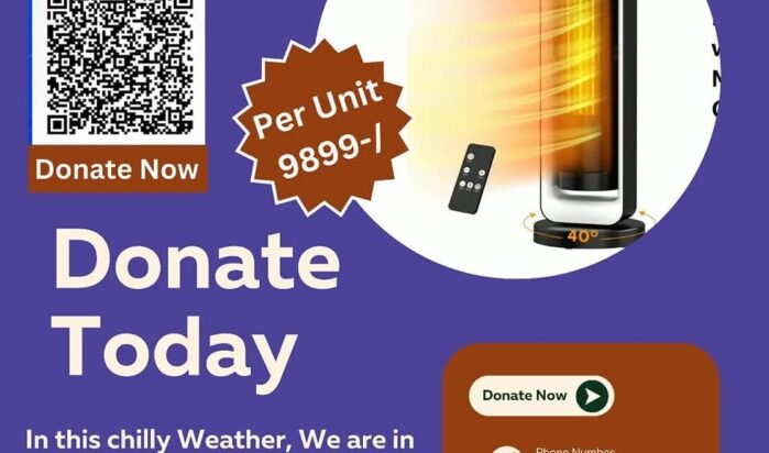 Donate for Room Heater