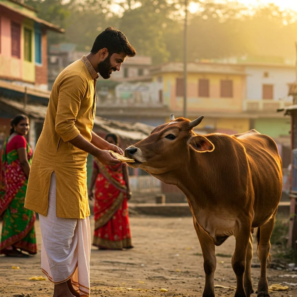 first roti to cow - d
