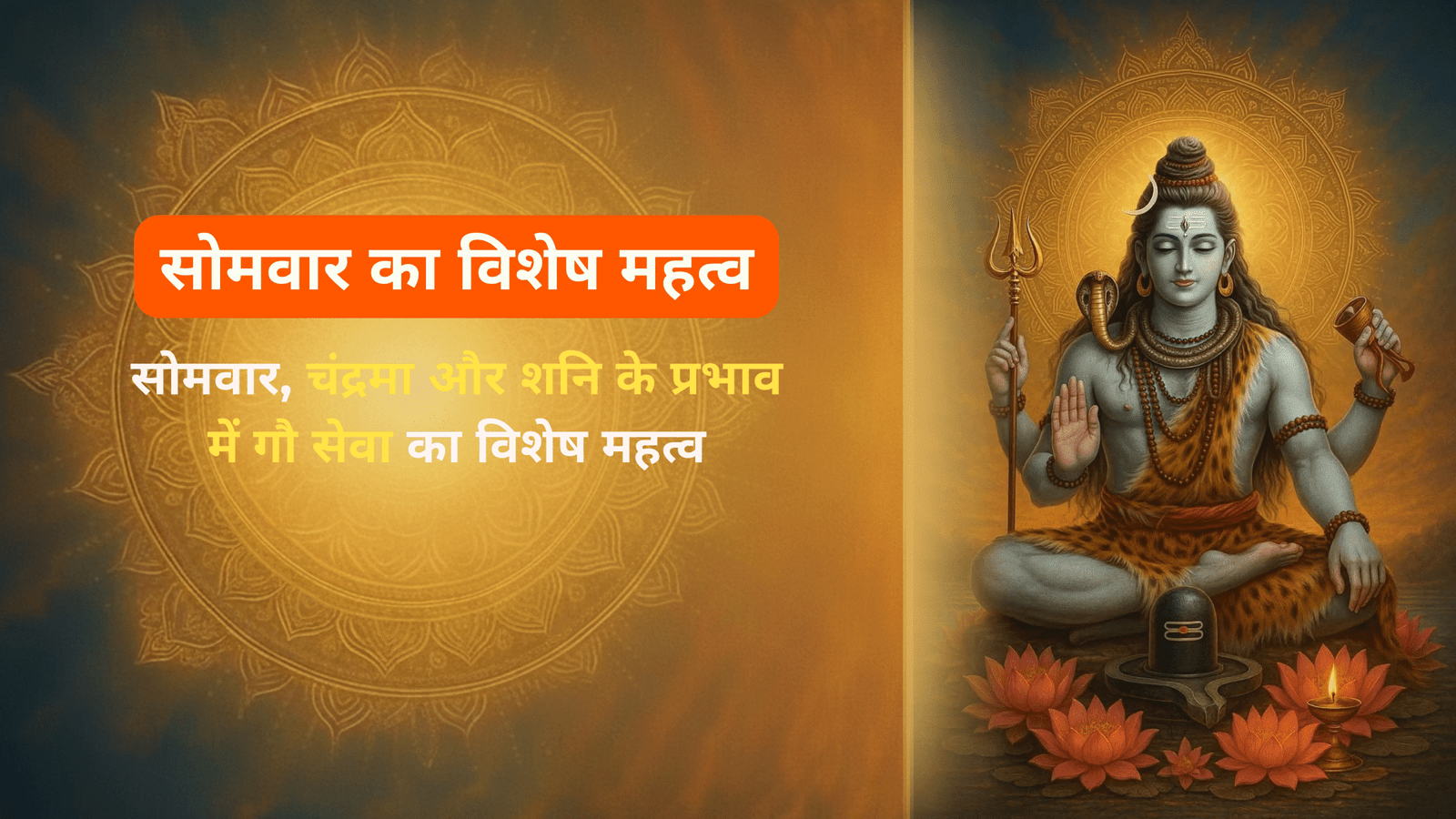 Monday Gau Seva Receive Mahadev’s Divine Blessings