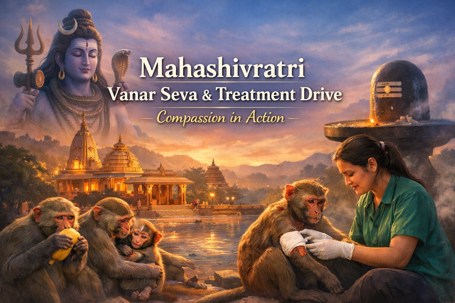 Mahashivratri Vanar Seva & Treatment