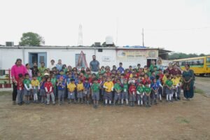 Doon Global School Students Perform Gau Seva with Joy at Doon Animal Welfare